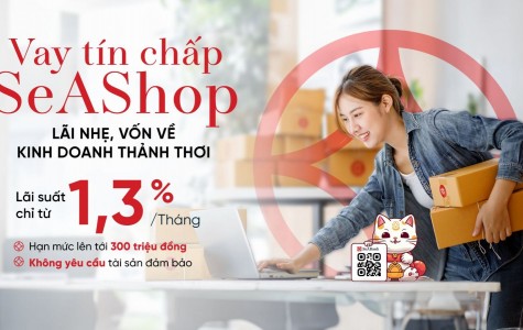 SEASHOP – GIẢI PHÁP VAY KINH DOANH TÍN CHẤP DÀNH CHO HỘ KINH DOANH VÀ CHỦ SHOP ONLINE